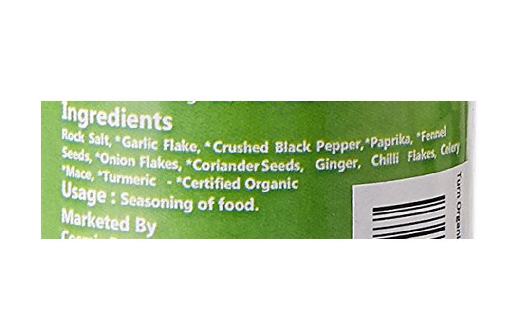 Turn Organic Steak Seasoning Ginger    Bottle  60 grams